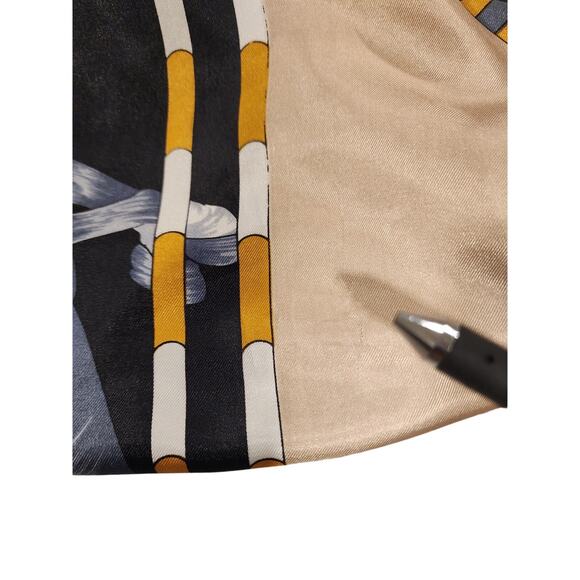 Vintage 80s Silk Equestrian Horse Racing Bomber Jacket M Jockey Kentucky Derby - Picture 5 of 7